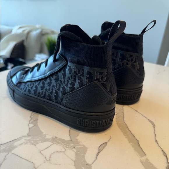 Black Walk'n'Dior Sneaker - Picture 4 of 10